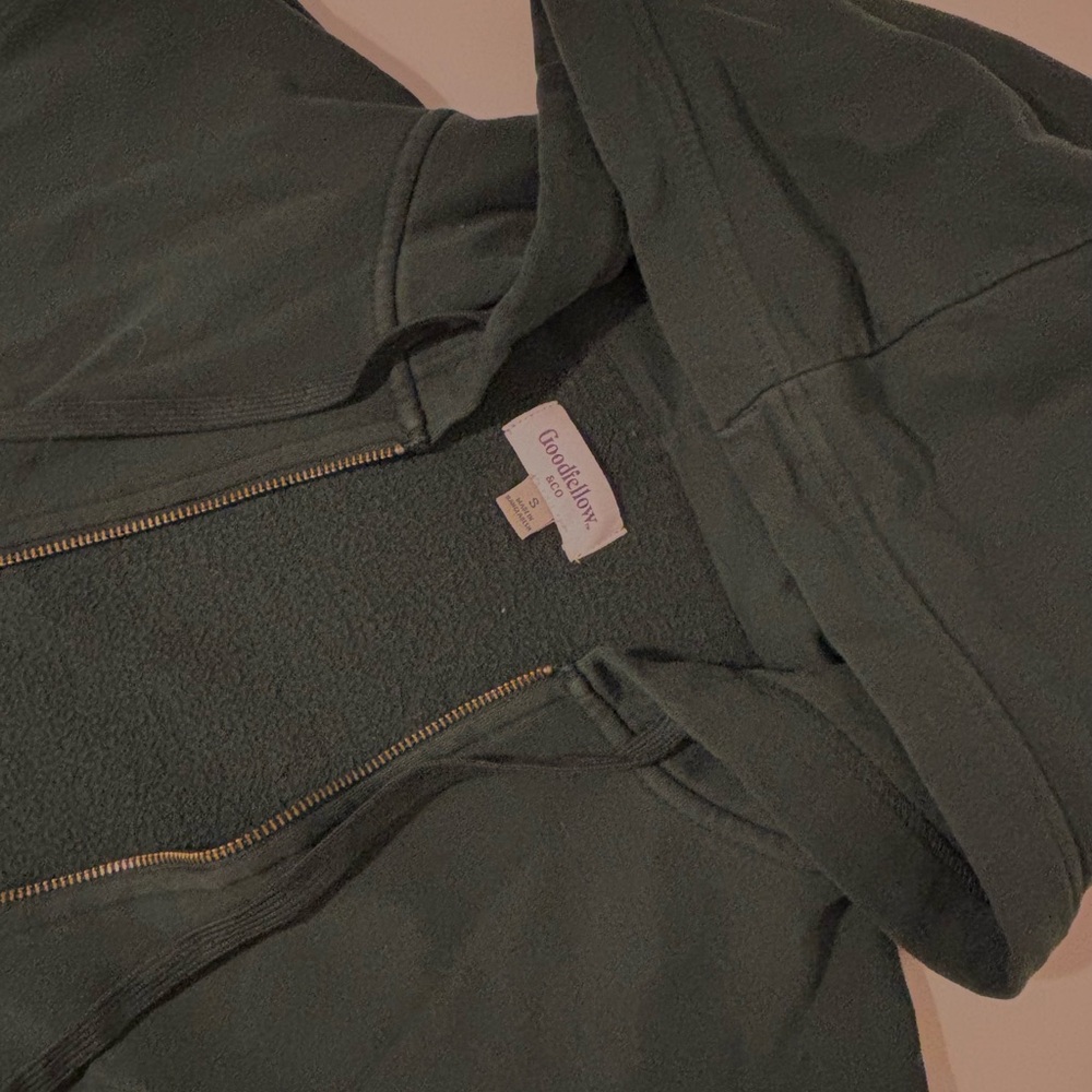 Goodfellow & Co Dark Green Fleece Jacket